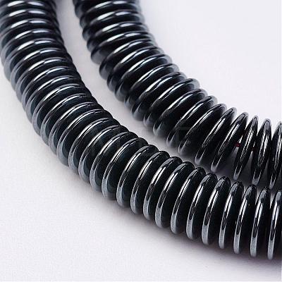 Non-magnetic Synthetic Hematite Beads Strands G-P262-12-1