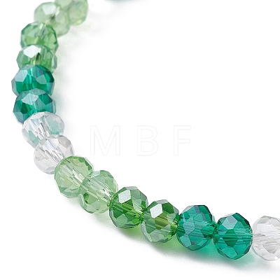 Glass Beaded Stretch Bracelets for Women BJEW-JB09675-1