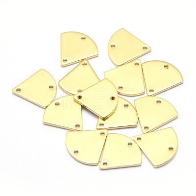 Brass Links Connectors KK-J279-39G-NR-1