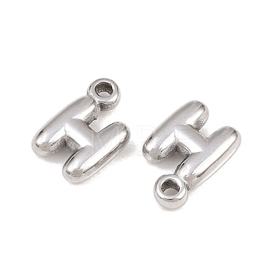 304 Stainless Steel Pendants STAS-S186-12H-P01-1