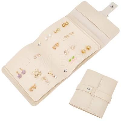 PU Leather Earring Storage Bags AJEW-SP0006-24A-1