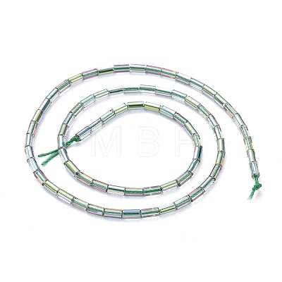 Electroplate Glass Beads Strands EGLA-K014-B-FR01-1