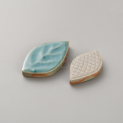 Mosaic Tiles Ceramics Cabochons DIY-WH0627-01-1