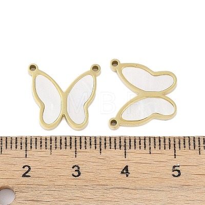 Natural Shell Charms STAS-P366-23B-G-1