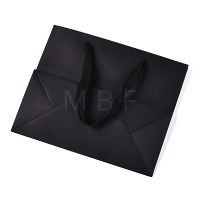 Rectangle Paper Bags with Rope Handles CARB-L011-02A-05-1