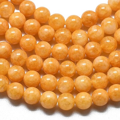 Natural Malaysia Jade Beads Strands G-L645-A01-6mm-10-1