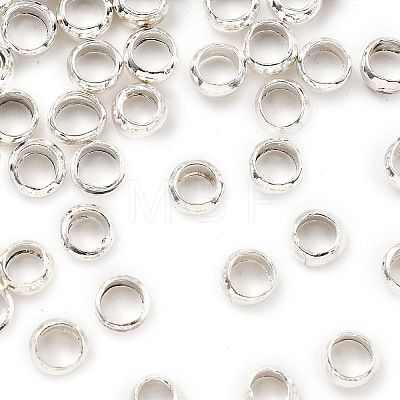 Brass Crimp Beads KK-S509-02S-1