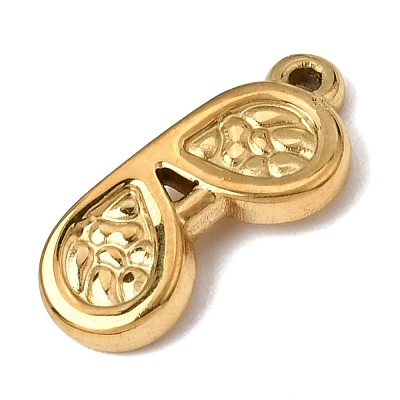 304 Stainless Steel Charms SA-CBA9B1E-05G-1