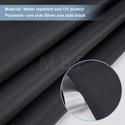 Portable Polyester Travel Blackout Window Shades AJEW-WH0258-982-1