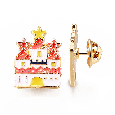 Alloy Enamel Brooches JEWB-N006-046-NR-1