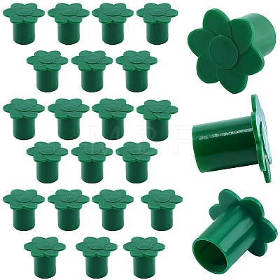 PVC Garden Bamboo Pole Cover AJEW-CP0010-86A-1