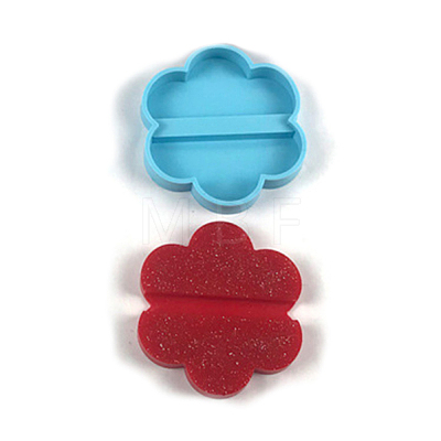 Flower DIY Mobile Phone Support Silicone Molds DIY-C028-08-1