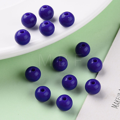 Opaque Acrylic Beads MACR-S370-C8mm-A36-1