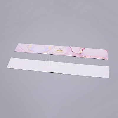 Handmade Soap Paper Tapes DIY-WH0221-82B-1