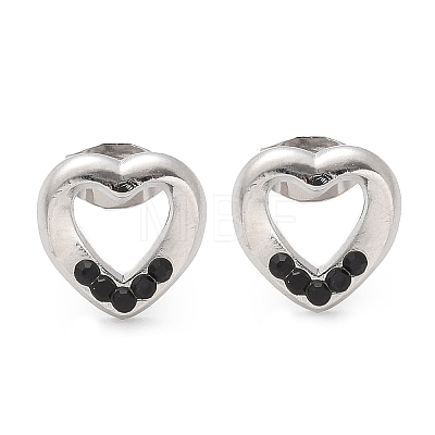 304 Stainless Steel Stud Earrings EJEW-F361-04P-1