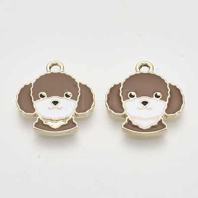 Alloy Enamel Pendants X-ENAM-S119-003D-1