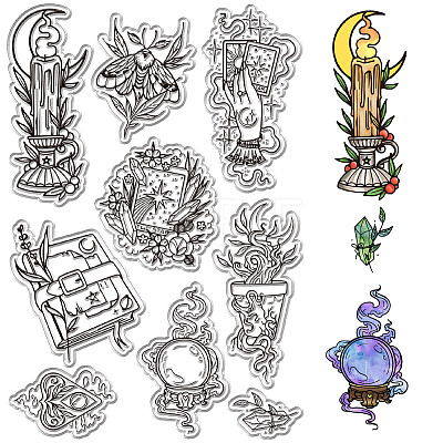 Custom PVC Plastic Clear Stamps DIY-WH0439-0182-1