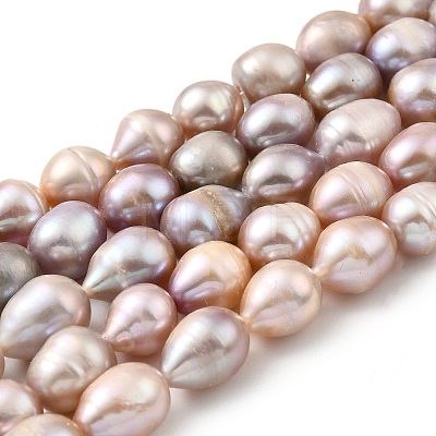 Natural Cultured Freshwater Pearl Beads Strands PEAR-I007-01H-02C-1