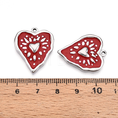 304 Stainless Steel Pendants X-STAS-N108-21B-P-1