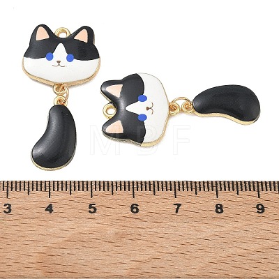 Printed Alloy Pendants ENAM-K076-45G-03-1