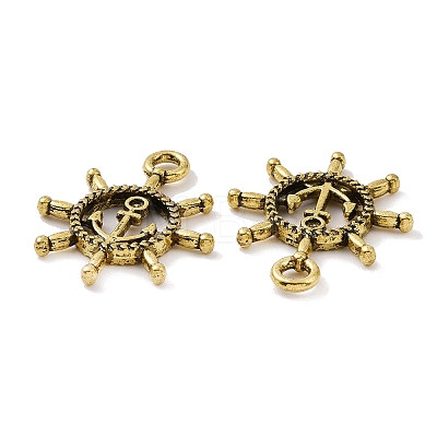 Tibetan Style Alloy Charms FIND-H038-23AG-1