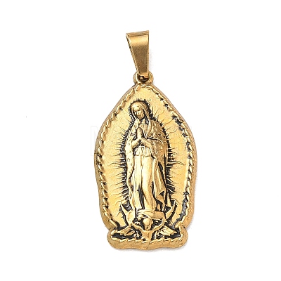 Religion 304 Stainless Steel Pendants STAS-H264-13I-AG-1