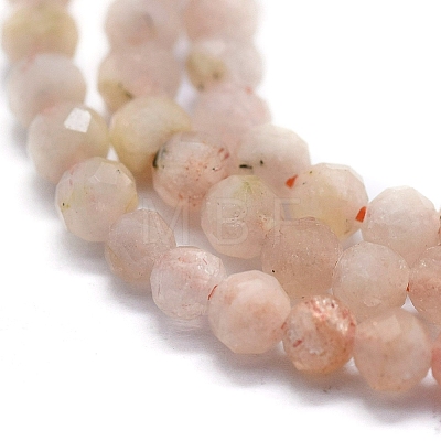 Natural Strawberry Quartz Beads Strands G-D0013-08-1