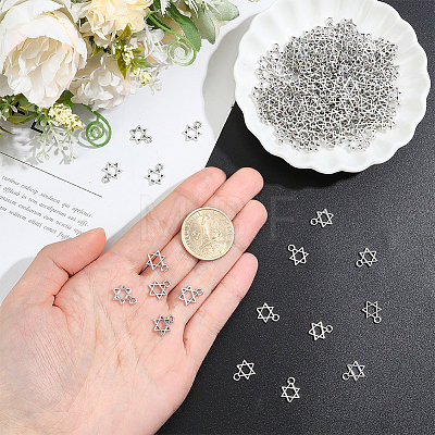 200Pcs Tibetan Style Alloy Charms FIND-HY0005-41-1