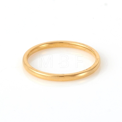201 Stainless Steel Plain Band Rings RJEW-G107-1.5mm-4-G-1