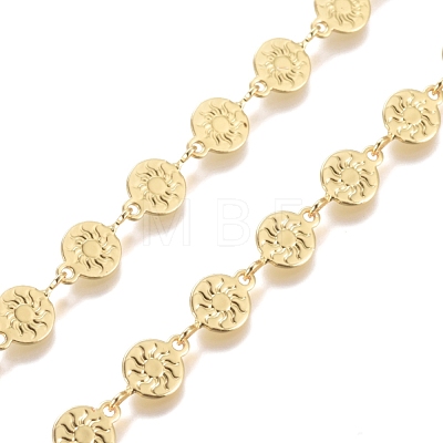 Brass Handmade Link Chains CHC-G006-11G-1