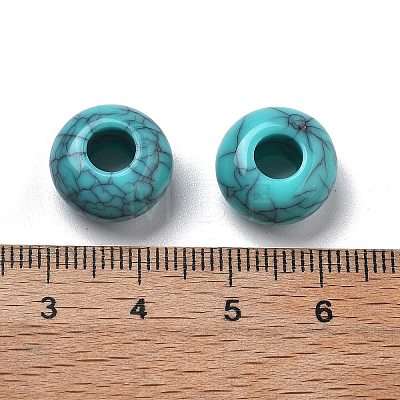 Two Tone Acrylic Beads OACR-S042-07C-1