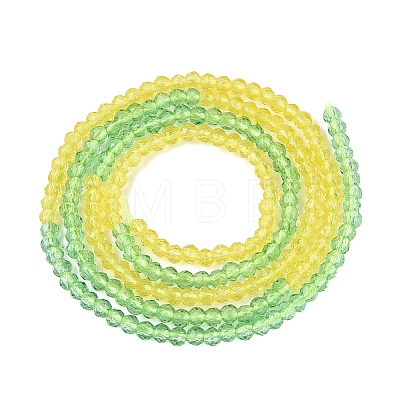 Transparent Glass Beads Strands GLAA-N074-01A-05-1