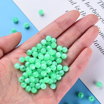 Acrylic Beads MACR-S375-001A-01-1