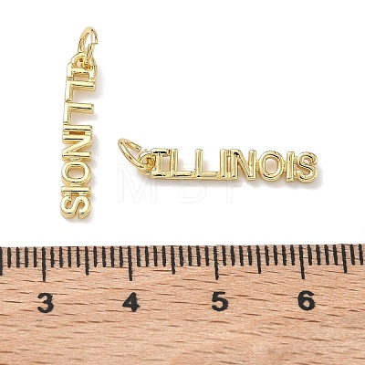 Brass Pendants KK-H256-02G-02-1