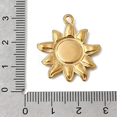 304 Stainless Steel Enamel Pendants STAS-H247-12G-1