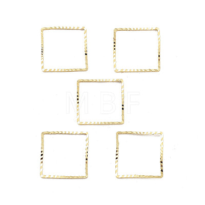 Brass Beads Frames KK-M288-01G-F-1