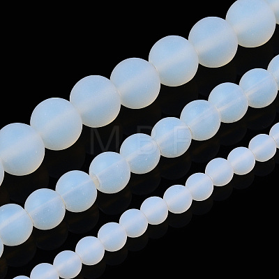 Imitation Opalite Glass Beads Strands GLAA-T032-J6mm-MD02-1
