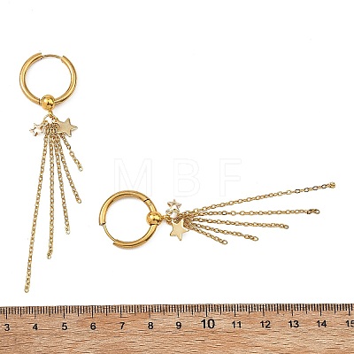 3 Pairs 3 Styles 304 Stainless Steel Hoop Earring for Women EJEW-JE07102-1