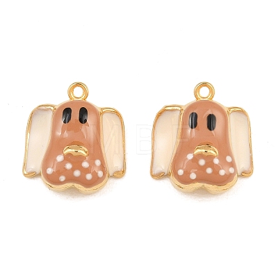 304 Stainless Steel Enamel Pendants SA-CBA033B-01G-02-1