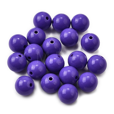 Opaque Acrylic Beads MACR-S370-C16mm-31-1
