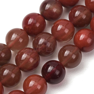 Natural Andesine Feldspar Beads Strands GG-CBA0251-A02-8mm-1