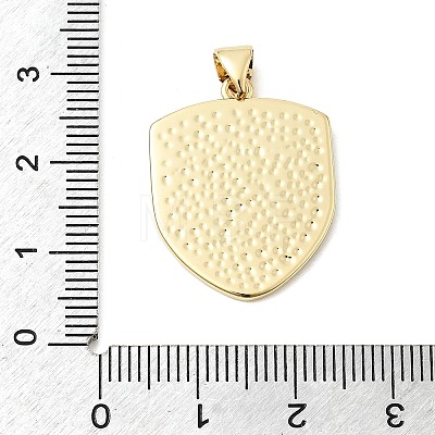 Brass Enamel Pendants KK-L262-19G-1