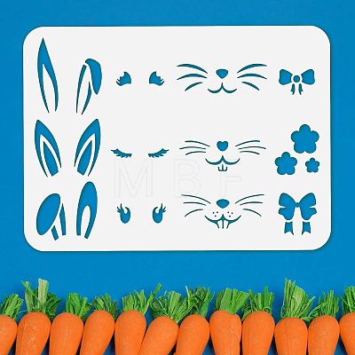 Large Plastic Reusable Drawing Painting Stencils Templates DIY-WH0202-487-1