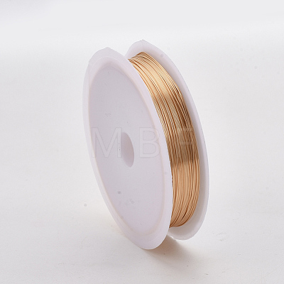 Round Copper Jewelry Wire X-CWIR-Q006-0.4mm-KC-1
