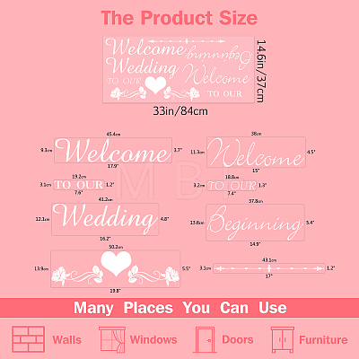 PVC Wall Stickers DIY-WH0377-041-1