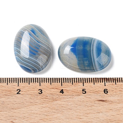 Natural Striped Agate/Banded Agate Cabochons G-H296--01D-05-1