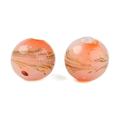 Handmade Lampwork Beads LAMP-T023-02B-01-1