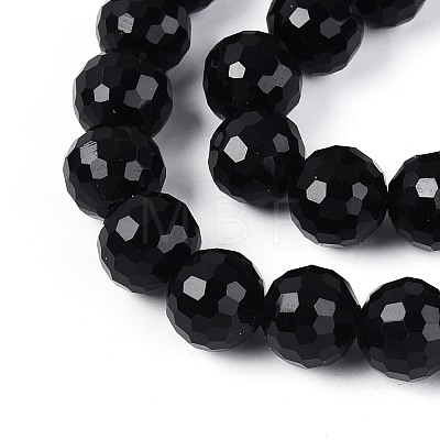 Opaque Solid Color Glass Bead Strands GLAA-R095-P12mm-02-1
