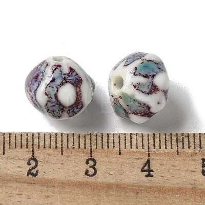 Handmade Porcelain Beads PORC-L080-A04-1