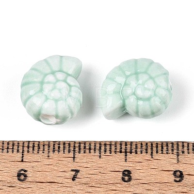 Handmade Porcelain Ceramic Beads PORC-T133-25H-1
